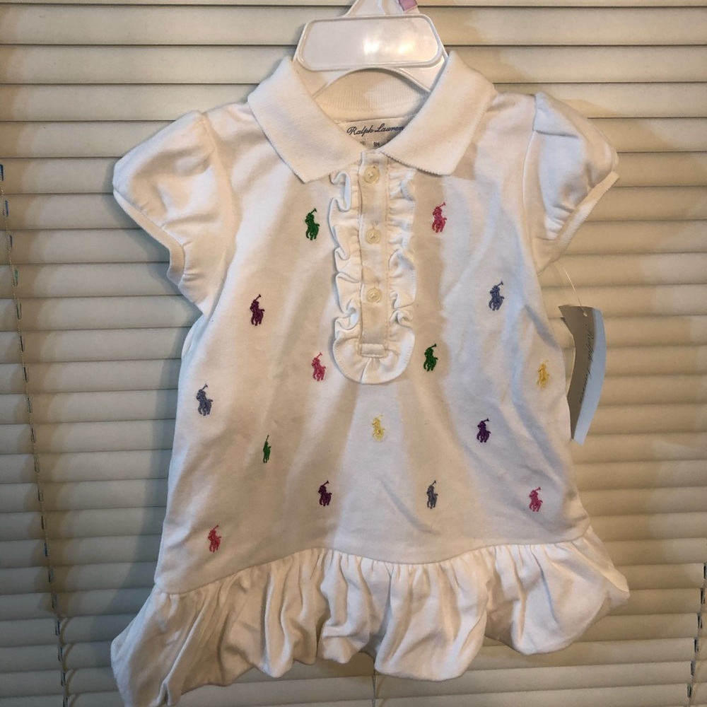 Baby Girls 2 piece Ralph Lauren Dress w Panty